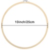 image:imageCaydo 12 Pieces 6 Inch Embroidery Hoops Set Bulk Circle Cross Stitch Hoop Round Ring10 Inch