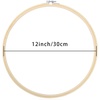 image:imageCaydo 12 Pieces 6 Inch Embroidery Hoops Set Bulk Circle Cross Stitch Hoop Round Ring12 Inch