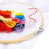image:imageCaydo 12 Pieces 6 Inch Embroidery Hoops Set Bulk Circle Cross Stitch Hoop Round Ring12 Inch