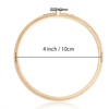 image:imageCaydo 12 Pieces 6 Inch Embroidery Hoops Set Bulk Circle Cross Stitch Hoop Round Ring4 Inch