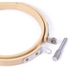 image:imageCaydo 12 Pieces 6 Inch Embroidery Hoops Set Bulk Circle Cross Stitch Hoop Round Ring4 Inch