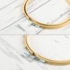 image:imageCaydo 12 Pieces 6 Inch Embroidery Hoops Set Bulk Circle Cross Stitch Hoop Round Ring5 Inch