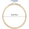 image:imageCaydo 12 Pieces 6 Inch Embroidery Hoops Set Bulk Circle Cross Stitch Hoop Round Ring6 Inch
