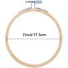 image:imageCaydo 12 Pieces 6 Inch Embroidery Hoops Set Bulk Circle Cross Stitch Hoop Round Ring7 Inch
