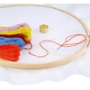 image:imageCaydo 12 Pieces 6 Inch Embroidery Hoops Set Bulk Circle Cross Stitch Hoop Round Ring7 Inch