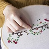 image:imageCaydo 12 Pieces 6 Inch Embroidery Hoops Set Bulk Circle Cross Stitch Hoop Round Ring8 Inch
