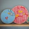 image:imageCaydo 12 Pieces 6 Inch Embroidery Hoops Set Bulk Circle Cross Stitch Hoop Round Ring9 Inch