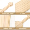 image:imageCaydo 15 Inch Unfinished Wooden Paddle Greek Fraternity Paddle Solid Pine Sorority Paddle for DIY Arts Decoration15 InchStyle B