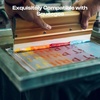 image:imageCaydo 2 Piece 10 x 14 Inch Aluminum Silk Screen Printing Frames with 110 White Mesh for Screen Printing160 Mesh