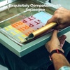image:imageCaydo 2 Piece 10 x 14 Inch Aluminum Silk Screen Printing Frames with 110 White Mesh for Screen Printing305 Mesh