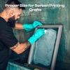 image:imageCaydo 2 Piece 10 x 14 Inch Aluminum Silk Screen Printing Frames with 110 White Mesh for Screen Printing305 Mesh