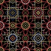 image:imageCaydo 2 Pieces 14 Count Classic Reserve Aida Cloth Cross Stitch Cloth 25 by 18Inch Big Size Black