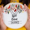 image:imageCaydo 24 Pieces 5 Inch Embroidery Hoops Bulk Cross Stitch Hoop Embroidery Frame for Art Craft Handy Sewing and Christmas Wall Decoration6 Inch