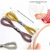 image:imageCaydo 28 Skeins Metallic Embroidery Floss Glitter Embroidery Threads Cross Stitch Thread for Friendship Bracelets DIY Embroidery Thread Crafts 14 Colors