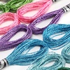 image:imageCaydo 28 Skeins Metallic Embroidery Floss Glitter Embroidery Threads Cross Stitch Thread for Friendship Bracelets DIY Embroidery Thread Crafts 14 Colors