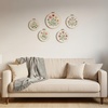 image:imageCaydo 3 Pack 12 Inch Wood Embroidery Hoop Circle Cross Stitch Hoop Ring for Art Craft Handy Sewing10 INCH
