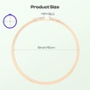 image:imageCaydo 3 Pack 12 Inch Wood Embroidery Hoop Circle Cross Stitch Hoop Ring for Art Craft Handy Sewing6 INCH