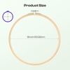 image:imageCaydo 3 Pack 12 Inch Wood Embroidery Hoop Circle Cross Stitch Hoop Ring for Art Craft Handy Sewing8 INCH