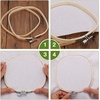 image:imageCaydo 3 Pieces 3 Sizes Square Embroidery Hoops Adjustable Circle Cross Stitch Hoop Embroidery Frames for Sewing Needlework DIY Embroidery CraftSquare