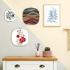 image:imageCaydo 3 Pieces 3 Sizes Square Embroidery Hoops Adjustable Circle Cross Stitch Hoop Embroidery Frames for Sewing Needlework DIY Embroidery CraftSquare
