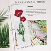 image:imageCaydo 3 Pieces Cross Stitch Bookmarks Cross Stitch Bookmarks DIY Stamped Embroidery Bookmark Kit for Beginner Flower Patterns 14 Count Crossstitch Projects for Book Lovers