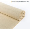 image:imageCaydo 3 Pieces Large Size Linen Needlework Fabric for Garment Craft Flower Pot Decoration and Tablecloth 62 by 19 Inch