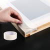 image:imageCaydo 31 Pieces Screen Printing Starter kit Include 4 Different Size of Wood Silk Screen Printing Frame with 110 Mesh Squeegees Inkjet Transparency Film Ink Knife Gloves and Mask Tape31pcs