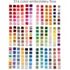 image:imageCaydo 313 PCS Box Embroidery Kit with Organizer 216 Color Threads 4 Aida Cloth 6 Embroidery Hoops Cross Stitch Tools and Instructions for Adults Beginners Christmas Gift