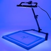 image:imageCaydo 36 Pieces Screen Printing Kit Includes 50W LED UV Exposure Screen Printing Light 4 Sizes Silk Screen Printing Frame Instructions 5 Sheets A4 Inkjet Film for Screen Printing