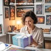 image:imageCaydo 36Pcs Diamond Art Storage Trays with Lids Large and Small Size Diamond Art Painting Containers 2in1 Bead Storage and LineUp Accessories for Diamond Art Painting Box PackageDiamond Art Storage Tray