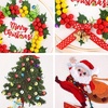 image:imageCaydo 4 Pack Christmas Embroidery Kit Cross Stitch Kits for Beginners with Christmas Patterns Embroidery Hoop Threads Instructions and Christmas Accessories