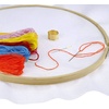 image:imageCaydo 4 Pieces 18 Count Aida Cloth Cross Stitch Fabric Embroidery Cloth White
