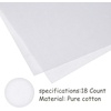 image:imageCaydo 4 Pieces 18 Count Aida Cloth Cross Stitch Fabric Embroidery Cloth White