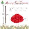 image:imageCaydo 400 Pieces Pipe Cleaners Sets Include 100Pcs Brown Craft Chenille Stems 200Pcs Red Pompoms and 100Pcs Wiggle Eyes for Valentines Day Decorations Craft and Art DIY Decoration