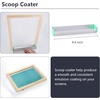 image:imageCaydo 54 Pieces Screen Printing Kit with 50W LED UV Exposure Screen Printing Light 6 Color Screen Printing Ink Screen Printing Photo Emulsion Emulsion Scoop Coater Instructions