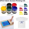 image:imageCaydo 54 Pieces Screen Printing Kit with 50W LED UV Exposure Screen Printing Light 6 Color Screen Printing Ink Screen Printing Photo Emulsion Emulsion Scoop Coater Instructions
