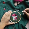 image:imageCaydo 6 Pieces 6 Inch Embroidery Hoop with Metal Screw Round Embroidery Hoops Set Bamboo Cross Stitch Hoop Ring Embroidery Frames for Art Craft Sewing Home Ornaments3 INCH