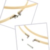image:imageCaydo 6 Pieces 6 Inch Embroidery Hoop with Metal Screw Round Embroidery Hoops Set Bamboo Cross Stitch Hoop Ring Embroidery Frames for Art Craft Sewing Home Ornaments16 INCH