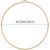 image:imageCaydo 6 Pieces 6 Inch Embroidery Hoop with Metal Screw Round Embroidery Hoops Set Bamboo Cross Stitch Hoop Ring Embroidery Frames for Art Craft Sewing Home Ornaments16 INCH