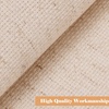 image:imageCaydo 6 Pieces Aida Cloth 14 Count Black Cross Stitch Fabric Cotton Embroidery Fabric for Needlework DIY Handicrafts 12 by 18InchLinen