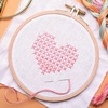 image:imageCaydo 6 Pieces Aida Cloth 14 Count Black Cross Stitch Fabric Cotton Embroidery Fabric for Needlework DIY Handicrafts 12 by 18InchWhite