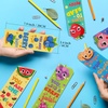 image:imageCaydo 6 Pieces Cross Stitch Bookmark Kits 14 CT Fruit Theme Stamped Embroidery Bookmark with Backing Felt and Instructions for Beginners Adults Book Lovers