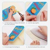 image:imageCaydo 6 Pieces Cross Stitch Bookmark Kits 14 CT Fruit Theme Stamped Embroidery Bookmark with Backing Felt and Instructions for Beginners Adults Book Lovers