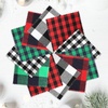 image:imageCaydo 88 Pieces Christmas Ornament Kit Includes 12 Pieces Christmas Embroidery Hoops 12 Pieces Plaid Fabric 10 m Cotton Rope for Christmas Ornament Decoration