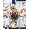 image:imageCaydo 910 Inch Large Wood Slice with Wood Table Holders as Serving Trays for Table Centerpiece Wedding Decoration Baby showers Christmas and Forest Theme Parties