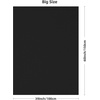 image:imageCaydo Aida Cloth 11 Count White Classic Reserve Cross Stitch Fabric Embroidery Fabric Squares 39 by 60 Inch Big SizeBlack