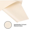 image:imageCaydo Aida Cloth 14 Count Light Beige Cross Stitch Cotton Fabric for Crafts and Needlework 256 x 39 inch