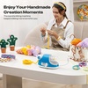 image:imageCaydo Automatic i Cord Knitting Machine Pro Electric iCord Knitter for Fast DIY Handmade Crafts HandsFree Yarn Knitter to Make Flower Handicrafts amp Romantic Gift Ideal Present for CrochetersBlue
