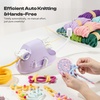 image:imageCaydo Automatic i Cord Knitting Machine Pro Electric iCord Knitter for Fast DIY Handmade Crafts HandsFree Yarn Knitter to Make Flower Handicrafts amp Romantic Gift Ideal Present for CrochetersPurple