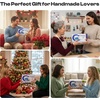 image:imageCaydo Automatic i Cord Knitting Machine Pro Electric iCord Knitter for Fast DIY Handmade Crafts HandsFree Yarn Knitter to Make Flower Handicrafts amp Romantic Gift Ideal Present for CrochetersBlue
